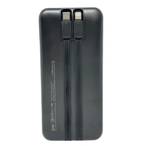 Павербанк King Power KPG-202X 20000mAh 22.5W – Power Bank з дисплеєм