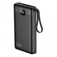 Павербанк King Power KPG-206X 20000mAh 22.5W з швидкою зарядкою та дисплеєм