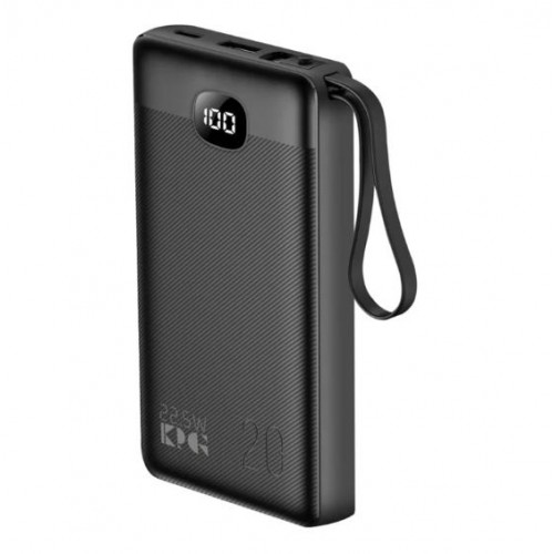 Павербанк King Power KPG-206X 20000mAh 22.5W – Power Bank з дисплеєм