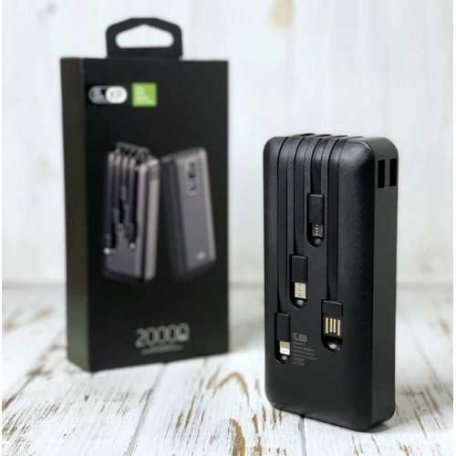 Павербанк King Power KP-27 20000mAh 22.5W – Power Bank з дисплеєм
