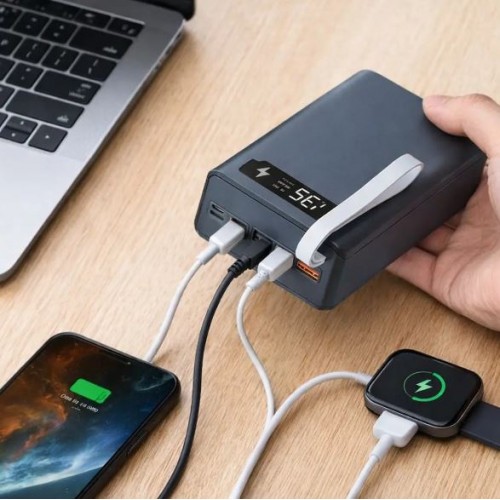 Корпус для повербанку на 14 акумуляторів, C14-PD, Корпус Power Bank Бокс для павербанку Корпус повербанка