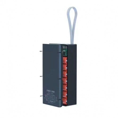 Корпус для повербанку на 14 акумуляторів, C14-PD, Корпус Power Bank Бокс для павербанку Корпус повербанка