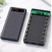 Корпус для повербанку на 8 акумуляторів з ліхтариком, L8, Корпус Power Bank Бокс для павербанку