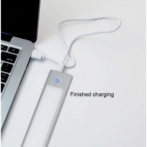 Портативна LED лампа 40 см із сенсором, USB заряджанням, магнітним кріпленням