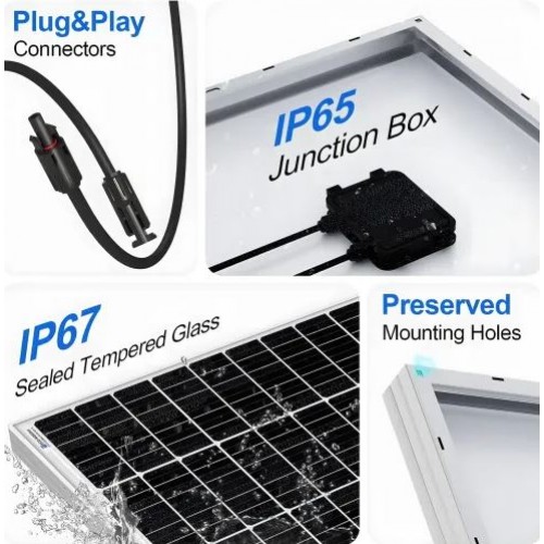 Сонячна панель 360W 36V Solar Panel 1950х990х40 мм