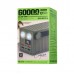Павербанк Remax RPP-609 Pro Container Series 60000mAh PD20W+QC22.5W Grey (з ліхтарем)