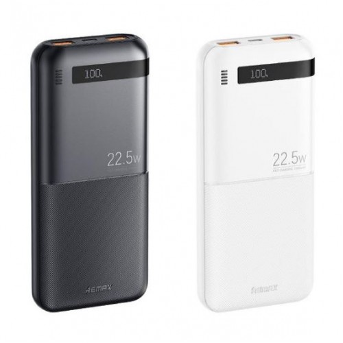 Павербанк Remax RPP-71 Piloteer Series 10000mAh PD20W+QC22.5W Black – Power Bank з дисплеєм