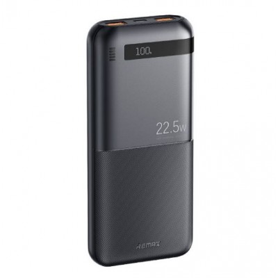 Павербанк Remax RPP-71 Piloteer Series 10000mAh PD20W+QC22.5W Black з швидкою зарядкою 