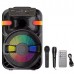 Портативна акумуляторна Bluetooth колонка Sing-E ZQS10102, 20 Вт, 1х10", висота 49 см, з 2 мікрофонами