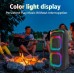 Портативна акумуляторна Bluetooth колонка Sing-E ZQS10220, 100 Вт, 2×10", висота 84 см, з 2 мікрофонами