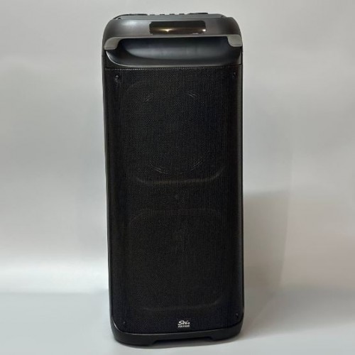 Портативна акумуляторна Bluetooth колонка Sing-E ZQS10220, 100 Вт, 2×10", висота 84 см, з 2 мікрофонами