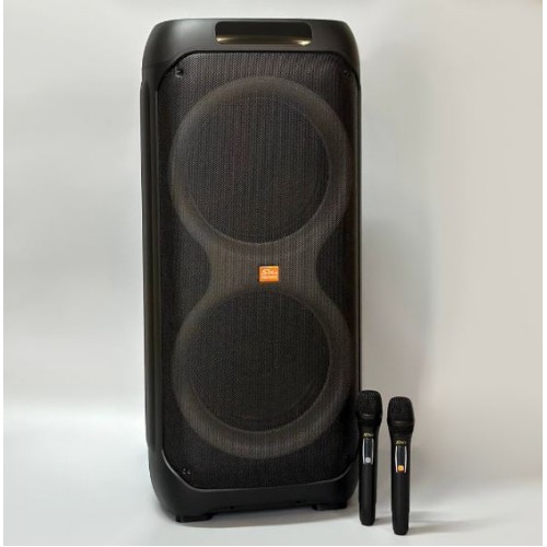 Портативна акумуляторна Bluetooth колонка Sing-E ZQS12212, 160 Вт, 2×12", висота 95 см, з 2 мікрофонами