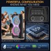 Портативна акумуляторна Bluetooth колонка Sing-E ZQS12212, 160 Вт, 2×12", висота 95 см, з 2 мікрофонами