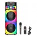 Портативна акумуляторна Bluetooth колонка Sing-E ZQS12213, 80 Вт, 2×12", висота 94 см, з мікрофоном