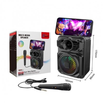 Портативна акумуляторна Bluetooth колонка Sing-E ZQS1361 Mini, 8 Вт, 1×3", висота 16 см, з мікрофоном