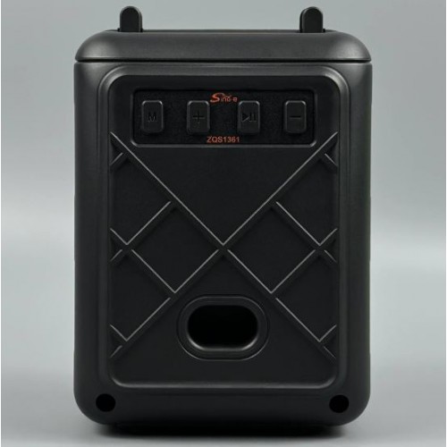 Портативна акумуляторна Bluetooth колонка Sing-E ZQS1361 Mini, 8 Вт, 1×3", висота 16 см, з мікрофоном