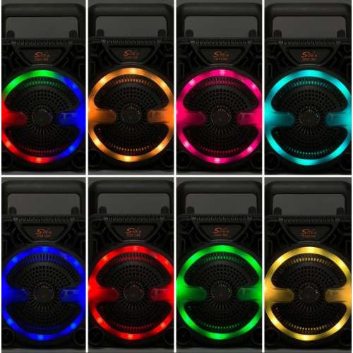 Портативна акумуляторна Bluetooth колонка Sing-E ZQS1366 Mini, 8 Вт, 1×3", висота 16 см, з мікрофоном