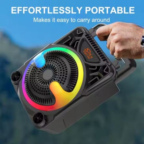 Портативна акумуляторна Bluetooth колонка Sing-E ZQS1366 Mini, 8 Вт, 1×3", висота 16 см, з мікрофоном
