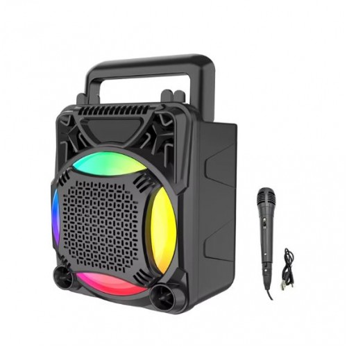 Портативна акумуляторна Bluetooth колонка Sing-E ZQS1367 Mini, 8 Вт, 1×3", висота 17 см, з мікрофоном