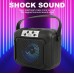 Портативна акумуляторна Bluetooth колонка Sing-E ZQS1490W, 10 Вт, 1×4", висота 19 см, з мікрофоном