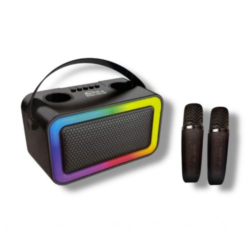 Портативна акумуляторна Bluetooth колонка Sing-E ZQS1491W Mini, 10 Вт, 1×4", висота 24 см, з 2 мікрофонами