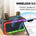 Портативна акумуляторна Bluetooth колонка Sing-E ZQS1491W Mini, 10 Вт, 1×4", висота 24 см, з 2 мікрофонами