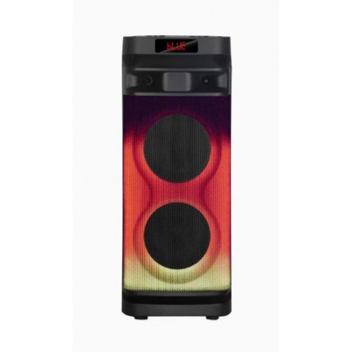 Портативна акумуляторна Bluetooth колонка Sing-E B208-09, 80 Вт, 2×8", висота 76 см, з 2 мікрофонами