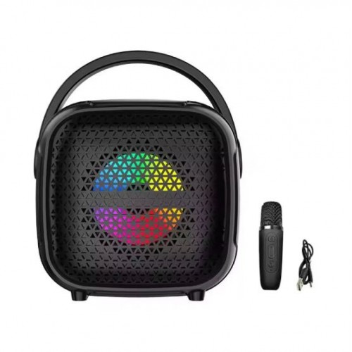 Портативна акумуляторна Bluetooth колонка Sing-E ZQS-W3101 Mini, 8 Вт, 1×3", висота 15 см, з мікрофоном