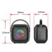 Портативна акумуляторна Bluetooth колонка Sing-E ZQS-W3101 Mini, 8 Вт, 1×3", висота 15 см, з мікрофоном