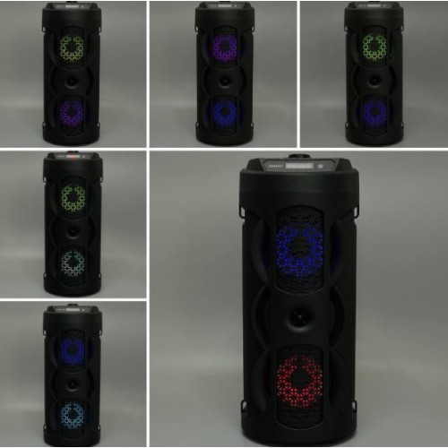 Портативна акумуляторна Bluetooth колонка Sing-E ZQS4243, 16 Вт, 2х4", висота 40 см