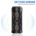 Портативна акумуляторна Bluetooth колонка Sing-E ZQS4243, 16 Вт, 2х4", висота 40 см