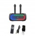 Портативна акумуляторна Bluetooth колонка Sing-E ZQS4247, 16 Вт, 2×4", висота 16 см, з 2 мікрофонами