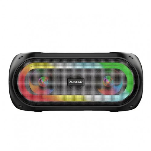 Портативна акумуляторна Bluetooth колонка Sing-E ZQS4247, 16 Вт, 2×4", висота 16 см, з 2 мікрофонами