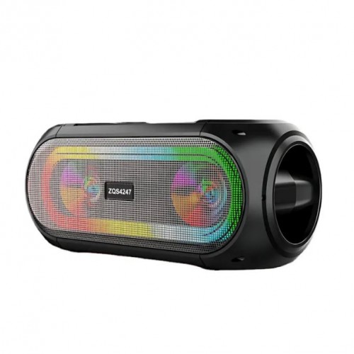 Портативна акумуляторна Bluetooth колонка Sing-E ZQS4247, 16 Вт, 2×4", висота 16 см, з 2 мікрофонами
