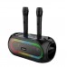 Портативна акумуляторна Bluetooth колонка Sing-E ZQS4247, 16 Вт, 2×4", висота 16 см, з 2 мікрофонами