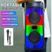 Портативна акумуляторна Bluetooth колонка Sing-E ZQS4248, 30 Вт, 2×6.5", висота 41 см, з 1 мікрофоном