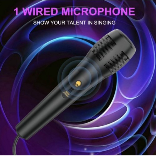 Портативна акумуляторна Bluetooth колонка Sing-E ZQS4270M, 16 Вт, 2×4", висота 41 см, з 1 мікрофоном