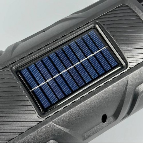 Портативна акумуляторна Bluetooth колонка із сонячною панеллю Sing-E ZQS4275, 16 Вт, 2х4", висота 33 см