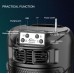 Портативна акумуляторна Bluetooth колонка із сонячною панеллю Sing-E ZQS4275, 16 Вт, 2х4", висота 33 см