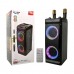 Портативна акумуляторна Bluetooth колонка Sing-E ZQS4290, 50 Вт, 2×4", висота 50 см, з 2 мікрофонами