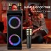 Портативна акумуляторна Bluetooth колонка Sing-E ZQS4290, 50 Вт, 2×4", висота 50 см, з 2 мікрофонами
