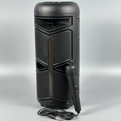 Портативна акумуляторна Bluetooth колонка Sing-E ZQS4293, 20 Вт, 2×4", висота 40 см, з 1 мікрофоном