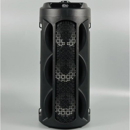 Портативна акумуляторна Bluetooth колонка Sing-E ZQS4303, 15 Вт, 3×4", висота 40 см, з 1 мікрофоном