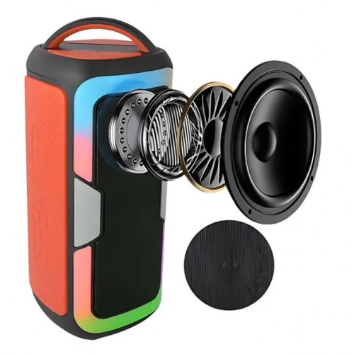 Портативна акумуляторна Bluetooth колонка Sing-E JQS4407, 50 Вт, 2×4", висота 41 см, з 1 мікрофоном