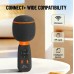 Портативна акумуляторна Bluetooth мікрофон-колонка Sing-E CQS-S550, 10 Вт, 1х2", висота 20 см