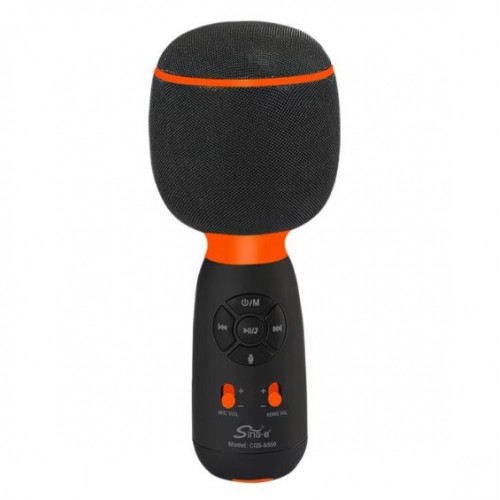 Портативна акумуляторна Bluetooth мікрофон-колонка Sing-E CQS-S550, 10 Вт, 1х2", висота 20 см