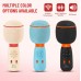 Портативна акумуляторна Bluetooth мікрофон-колонка Sing-E CQS-S550, 10 Вт, 1х2", висота 20 см