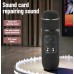 Портативна акумуляторна Bluetooth мікрофон-колонка Sing-E CQS-S551, 10 Вт, 1х1.5", висота 15 см