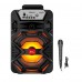 Портативна акумуляторна Bluetooth колонка Sing-E ZQS6141, 15 Вт, 1×6.5", висота 28 см, з мікрофоном