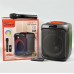 Портативна акумуляторна Bluetooth колонка Sing-E ZQS6170, 40 Вт, 1×6.5", висота 33 см, з мікрофоном